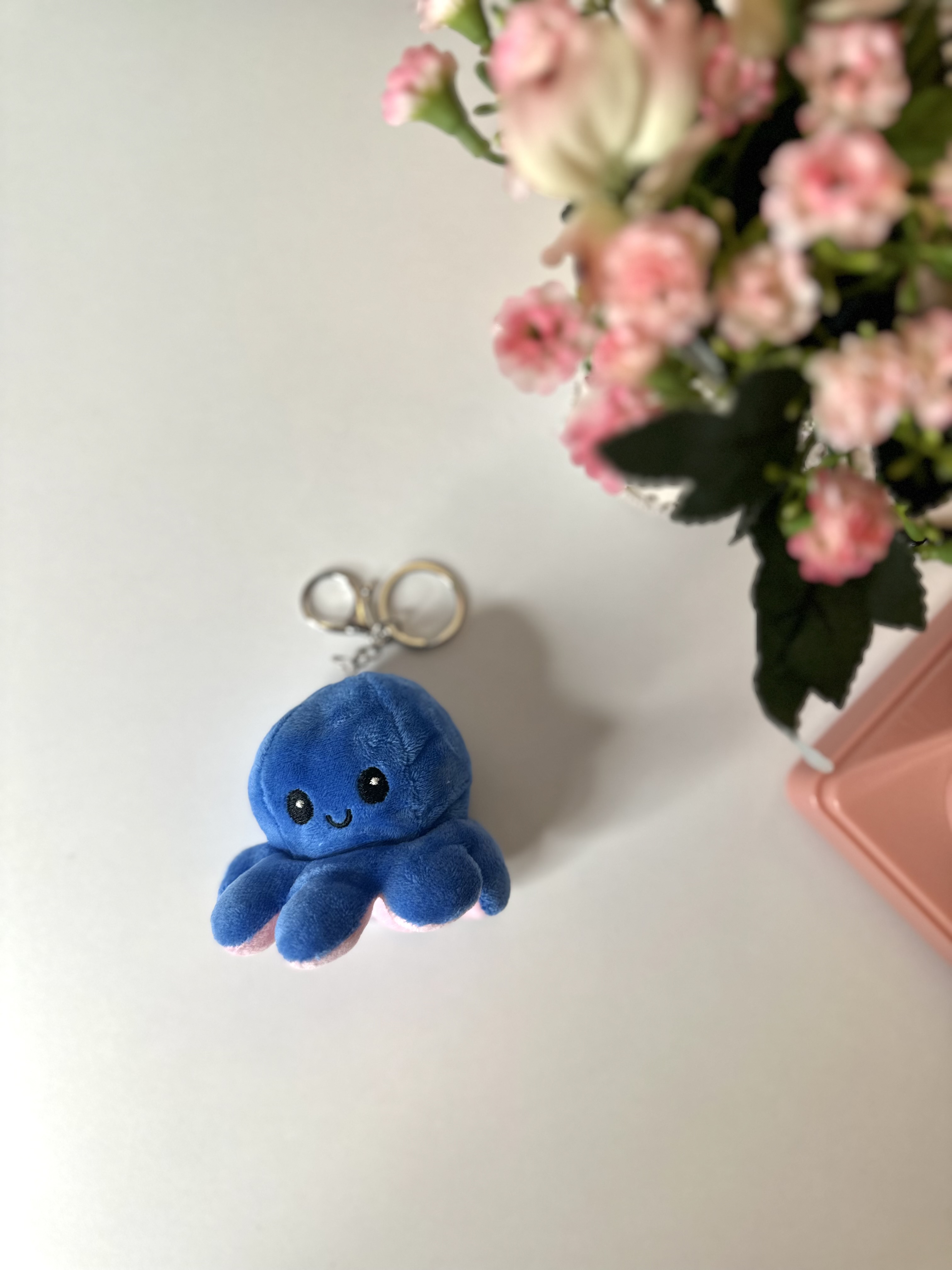 Plush Octopus Keychain P009