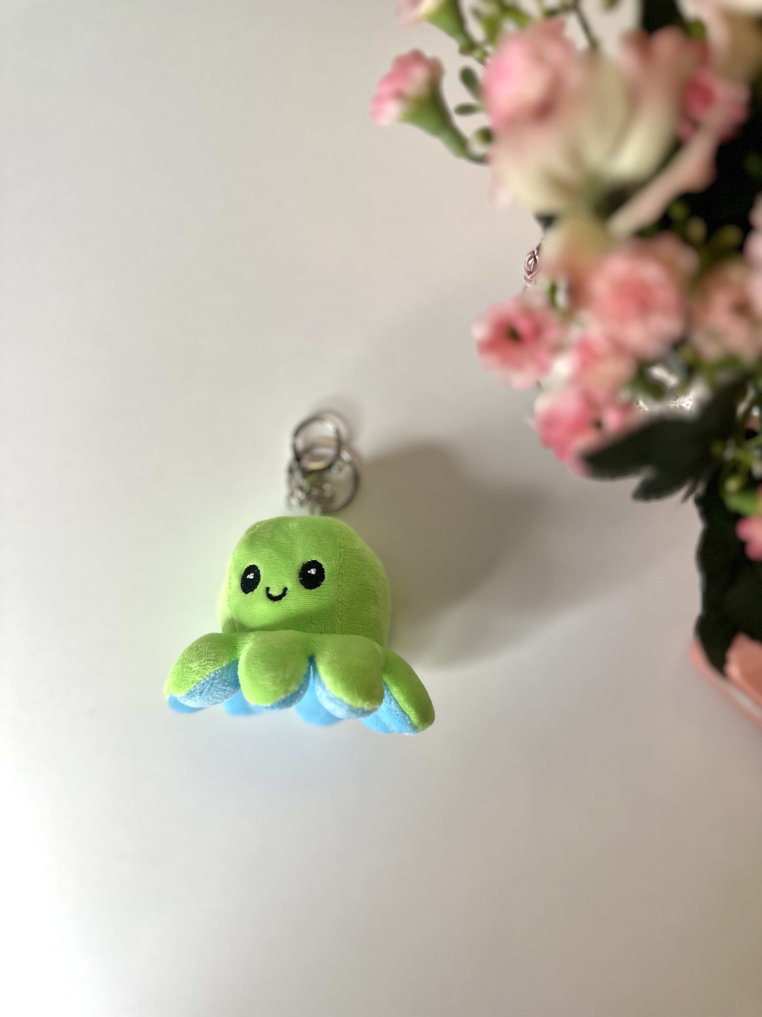 Plush Octopus Keychain P009