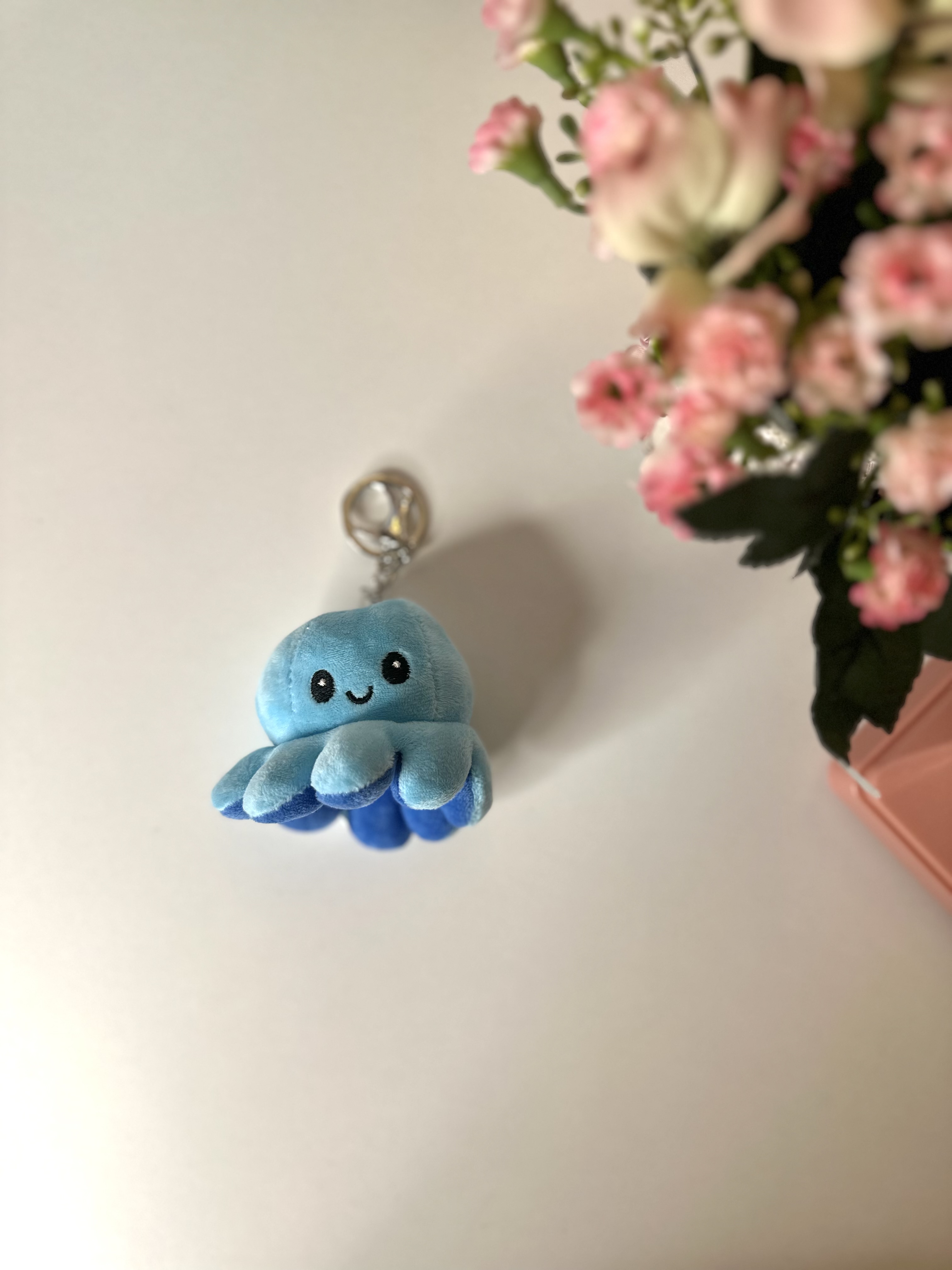 Plush Octopus Keychain P009