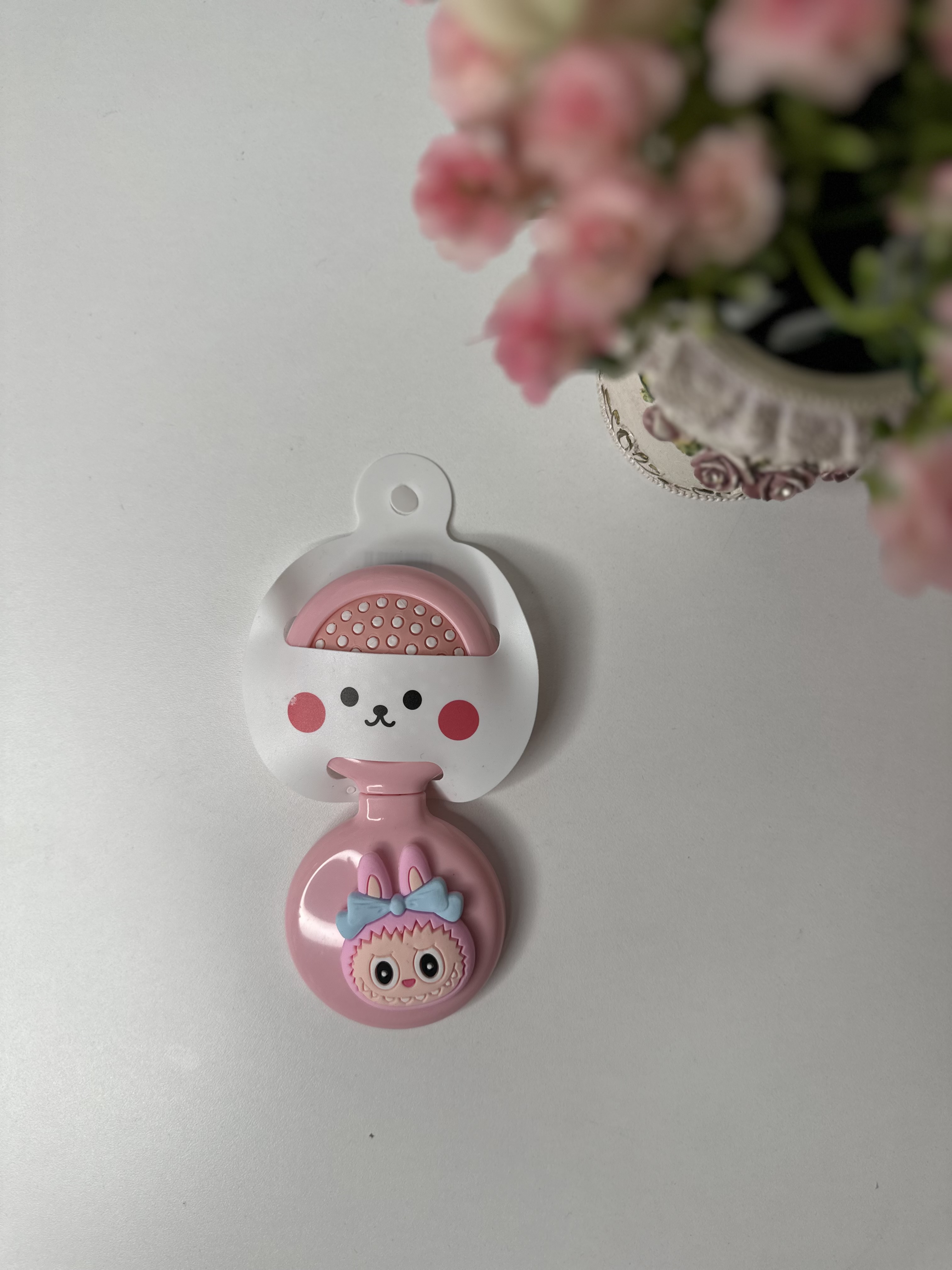 Mini Hair Brush+ Mirror K282