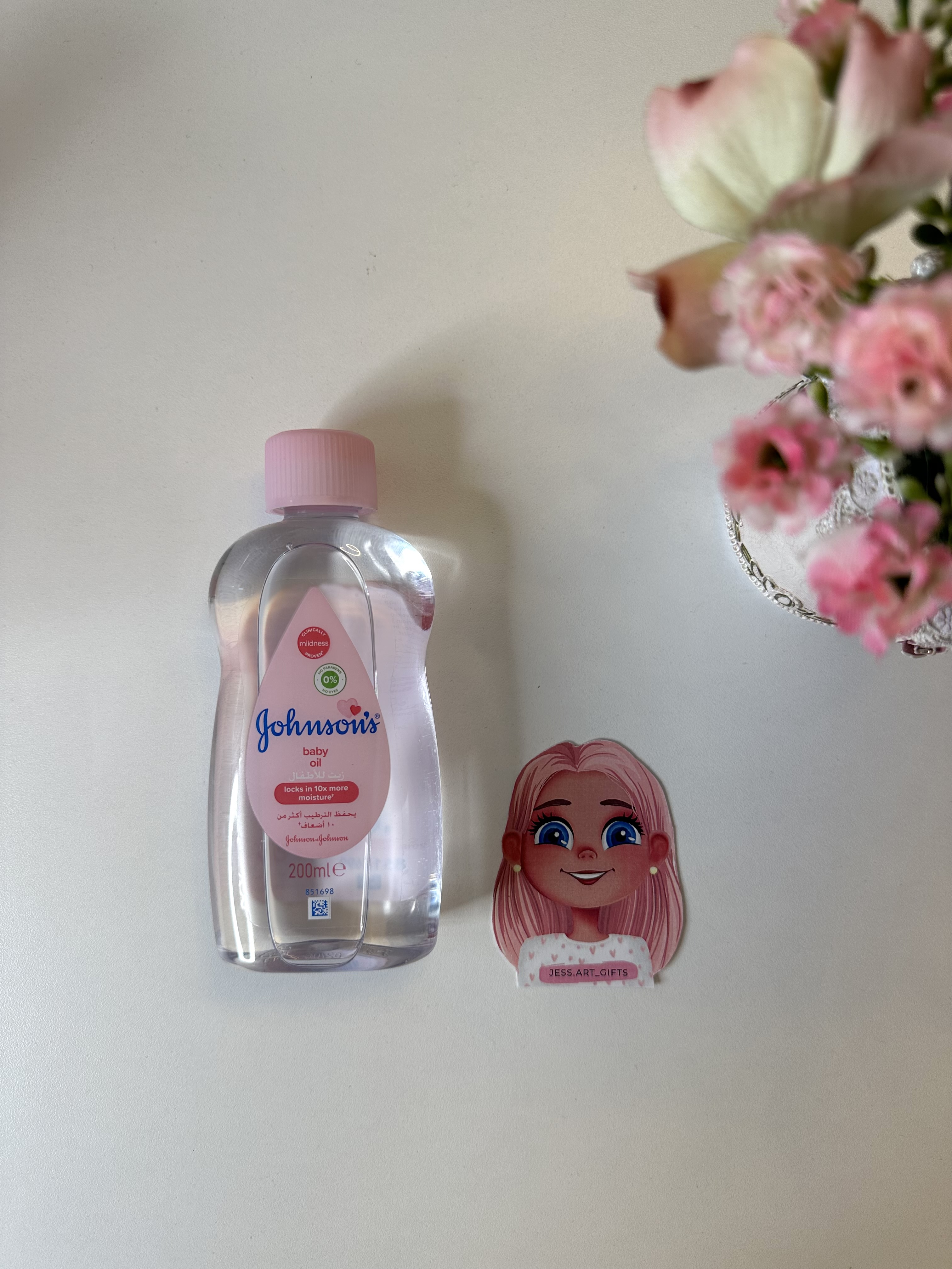 Johnson’s baby oil